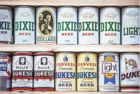  ?? MICHELLE PEMBERTON/THE STAR ?? Dixie Beer is changing its name after 113 years.