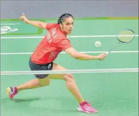  ?? PTI ?? Saina Nehwal’s win over Akane Yamaguchi was only her second career win over the Japanese.