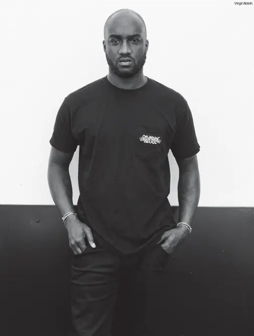  ??  ?? Virgil Abloh