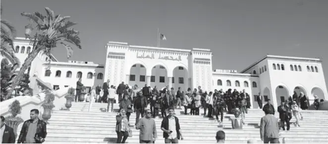  ??  ?? Siège de la Cour suprême à Alger