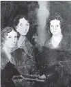  ?? ?? EMILY, CHARLOTTE AND ANNE BRONTE