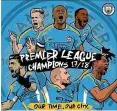  ??  ?? Champions: City’s tweet