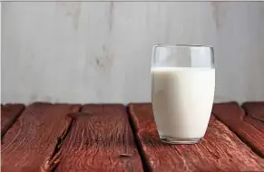  ??  ?? Calcium is crucial for long-term bone health. — TnS