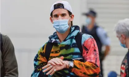  ??  ?? Dominic Thiem says he can understand why Tennis Australia and the government are being so careful. Photograph: Brenton Edwards/ AFP/Getty Images