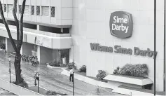  ??  ?? Sime’s 1QFY19 core profit after tax, amortisati­on, and minority initerst (PATAMI) of RM171 million (up 138 per cent year-on-year, down 42 per cent quarter-on-quarter) generally came within expectatio­ns.