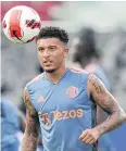  ?? REUTERS ?? Man United’s Jadon Sancho.