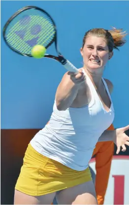  ?? PHOTO D’ARCHIVES, AFP ?? Rebecca Marino devra faire l’impasse sur le Challenger Banque Nationale de Saguenay.