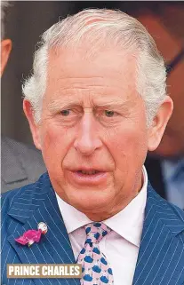  ??  ?? PRINCE CHARLES