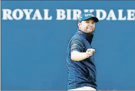  ?? STUART FRANKLIN / GETTY ?? Branden Grace fue el indiscutib­le protagonis­ta del sábado