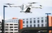  ?? K.C. ALFRED U-T ?? The goal of test drone flights at UC San Diego Health is to speed delivery of services and patient care.