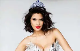  ?? FADIL BERISHA ?? Miss Universo Sheynnis Palacios visitaría Tiquicia.