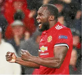  ??  ?? Strong start: Manchester United’s new signing Romelu Lukaku has scored six goals in six games. — Reuters