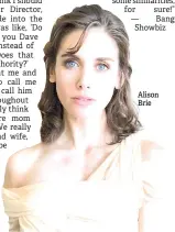  ??  ?? Alison Brie