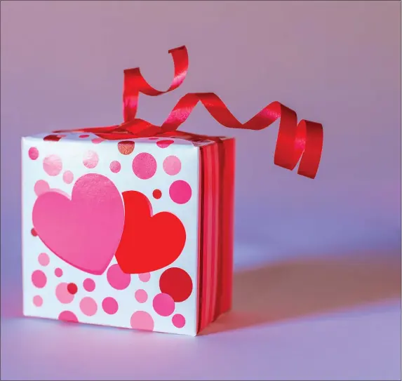  ?? PHOTO METRO CREATIVE SERVICES ?? Valentine’s Day isn’t just for couples - there are lots of fun gifts to spread the love to friends and family.