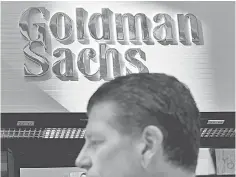  ??  ?? In a new developmen­t linked to the 1MDB corruption scandal, a former Hong Kong-based investment fund is suing Goldman Sachs for conflict of interest in advising a 2011 Malaysian bank merger. — AFP photo