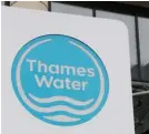  ?? Picture: Dijana Capan/Dvision Images ?? Thames Water could be raising household bills further to cover “environmen­tal” projects following the defaulting of its parent company.