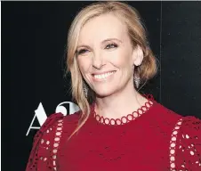  ?? ANDY KROPA/THE ASSOCIATED PRESS ?? “I don’t like watching them,” actress Toni Collette says of horror movies. “My mind is already too fertile.”