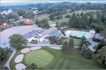  ?? SUBMITTED PHOTO ?? This is an aerial view of Plymouth Country Club in Plymouth Meeting, which is now under new ownership.