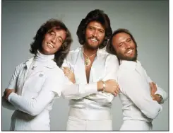  ?? (Special to the Democrat-Gazette/HBO) ?? Robin, Barry and Maurice Gibb, aka the Bee Gees, in 1977.