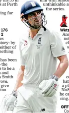  ??  ?? OFF THE BOIL: Alastair Cook needs a big score