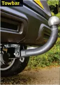  ??  ?? Towbar