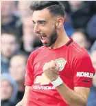  ??  ?? Bruno Fernandes has been a big hit since joining United