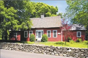  ?? Contribute­d photos ?? The oldest home to be featured on the tour Sunday is the 1744 Cape Cod-style “Nathan Bristol House” in North Madison.