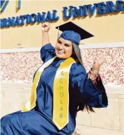  ?? Courtesy of Analleli Gallegos ?? Analleli Gallegos is a DACA recipient from Mexico and a recent FIU graduate.