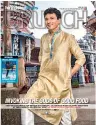  ?? ?? Chef Vikas Khanna on the cover of HT Brunch in April 2018 when he launched his museum in Manipal