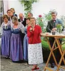  ?? RAINER ?? Zum zehnten Mal gerne Gastgeber: Johanna und Chlodwig Franz