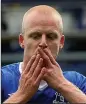  ??  ?? PERFECT DAY: Everton super sub Naismith