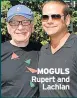  ??  ?? MOGULS Rupert and Lachlan
Shareholde­rs have been urged to vote against media mogul Rupert Murdoch and son Lachlan from continuing to run industry giant
21st Century Fox.
Investor pressure group PIRC said the fact the pair share the role of executive...