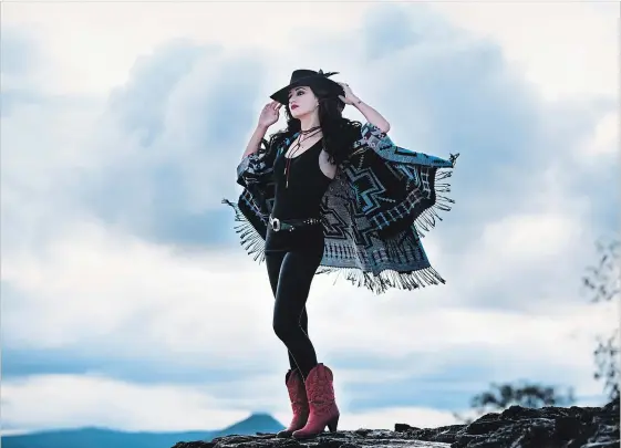  ?? KATE NUTT ?? Lindi Ortega: “I don’t believe in writing songs I’m not invested in.”