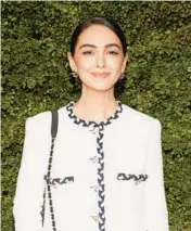  ?? ALLISON DINNER/AP ?? Nazanin Boniadi arrives Nov. 16 at the Academy Museum of Motion Pictures in Los Angeles.