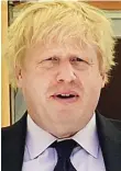  ??  ?? Jetting off: Boris Johnson