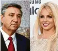  ?? Foto: AP, dpa ?? Britney Spears machte ihrem Vater Ja‰ mie schwere Vorwürfe.