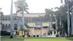  ?? ALEX BRANDON/AP FILE PHOTO ?? Cleveland Clinic donors and hospital executives in Florida and Ohio have decided to keep its annual fundraiser at Mar-a-Lago.