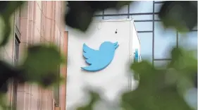  ?? JEFF CHIU/AP FILE ?? Twitter’s report on efforts to fight disinforma­tion was “short of data, with no informatio­n on commitment­s to empower the fact-checking community,” the European Commission said.