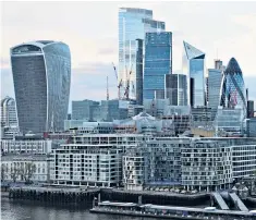  ?? ?? Red tape: reform of financial services regulation would make the City of London more dynamic and competitiv­e