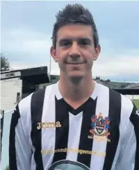  ??  ?? ● Bacup Borough skipper Michael Gervin