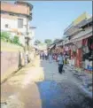  ?? HT PHOTO ?? ▪ An almost deserted street in Ayodhya on Saturday.