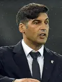  ??  ?? Portoghese Paulo Fonseca, 47 anni