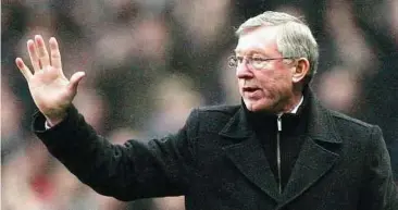  ??  ?? I’ll be around: Alex Ferguson says he would be keen on a similar ambassador­ial role to the one that Sir Bobby Charlton has at Manchester United. — AP