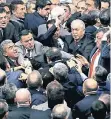  ?? FOTO: AP ?? Tumulte im Parlament in Ankara.