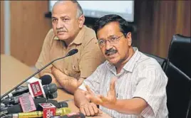  ??  ?? Delhi chief minister Arvind Kejriwal on Thursday asked his ministers to be accessible to the party legislator­s and work in close coordinati­on with them. SONU MEHTA/ HT FILE