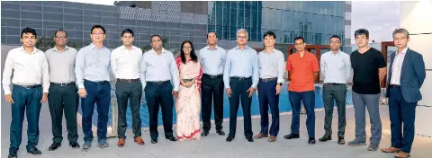  ??  ?? Cinnamon Life Engineerin­g Manager Yasindu Wijayawick­rama, JKPCOO Inoke Perera, HKN Senior Project Manager J.C. Wook, JKP Head of Sales Nadeem Shums, JKPCFO Ravi Wijewantha, JKPCMO Roshanie Jayasunder­a-moraes, JKH Leisure Group President Suresh Rajendra, JKH Chairman Krishan Balendra, HKN Project Director T.H Kim, JKH Property Group Sector Head Nayana Mawilmada, JKH Property Group Head of Asset Management Theekshana Jayarathna, HKN Senior Project Manager J.H Kim, HKN Resident Director Seo Seong-soo