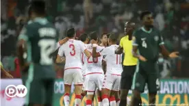  ?? ?? Nigeria were left wondering as Tunisia celebrated their win