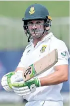  ?? GERHARD DURAAN Backpagepi­x ?? DEAN Elgar is confident that South Africa’s style can deflate England’s ‘Bazball’. |