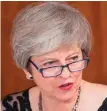 ??  ?? No compromise: British Prime Minister Theresa May