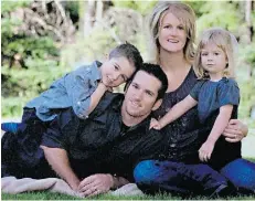  ?? SUPPLIED ?? A family photo shows Mike and Jolene Cote with son Aiden and daughter Adison. Jolene’s body was found Oct. 13, 2011.